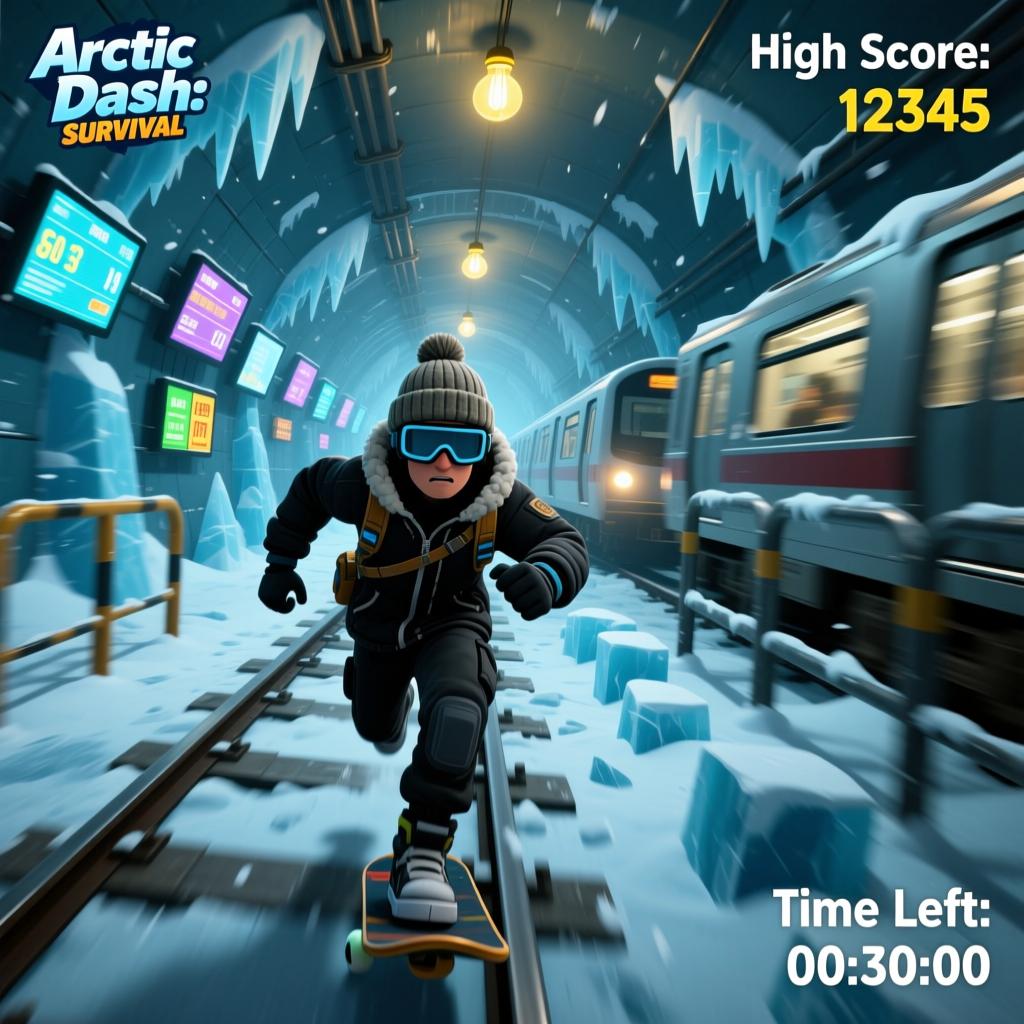 Arctic Dash Subway Survival Arctic Dash Subway Survival