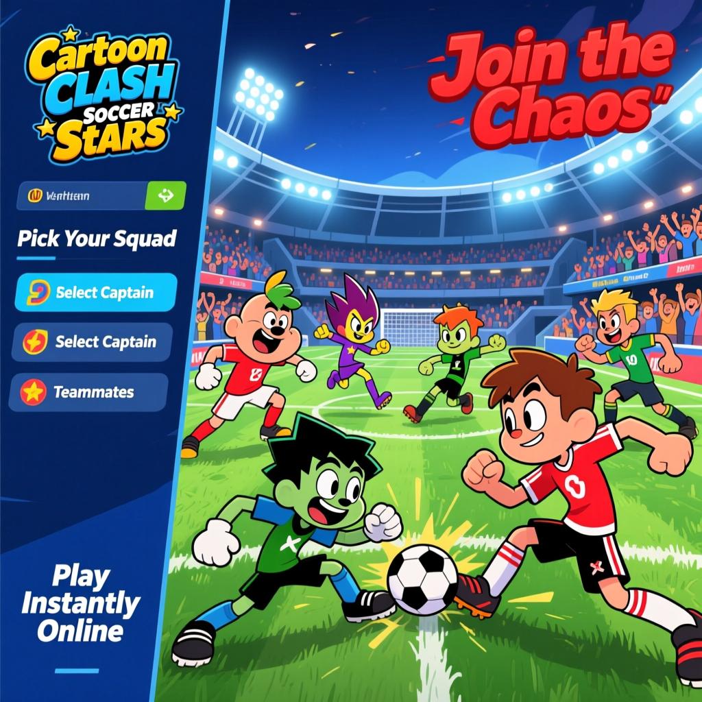Cartoon Clash Soccer Stars Cartoon Clash Soccer Stars