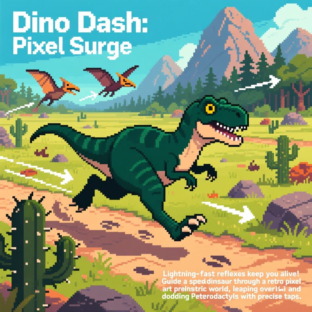 Dino Dash Pixel Surge Dino Dash Pixel Surge