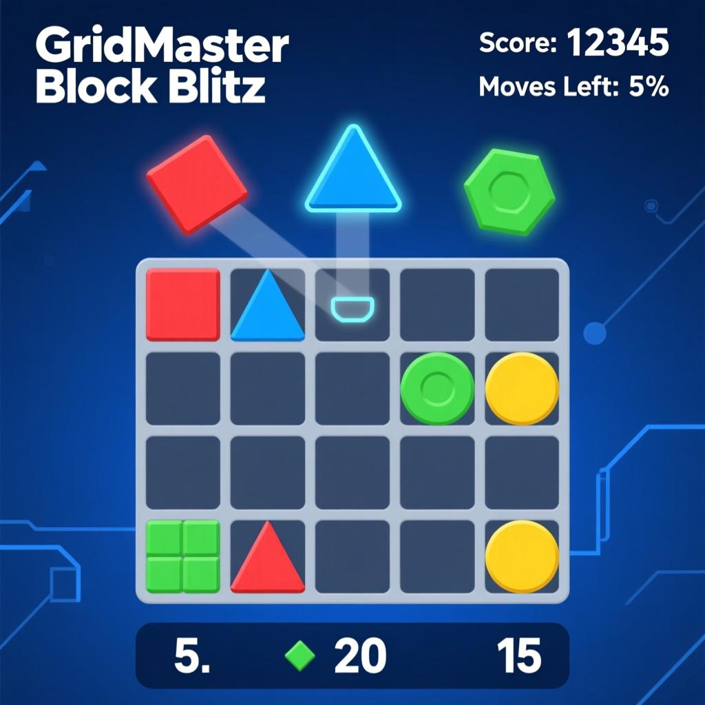 GridMaster Block Blitz