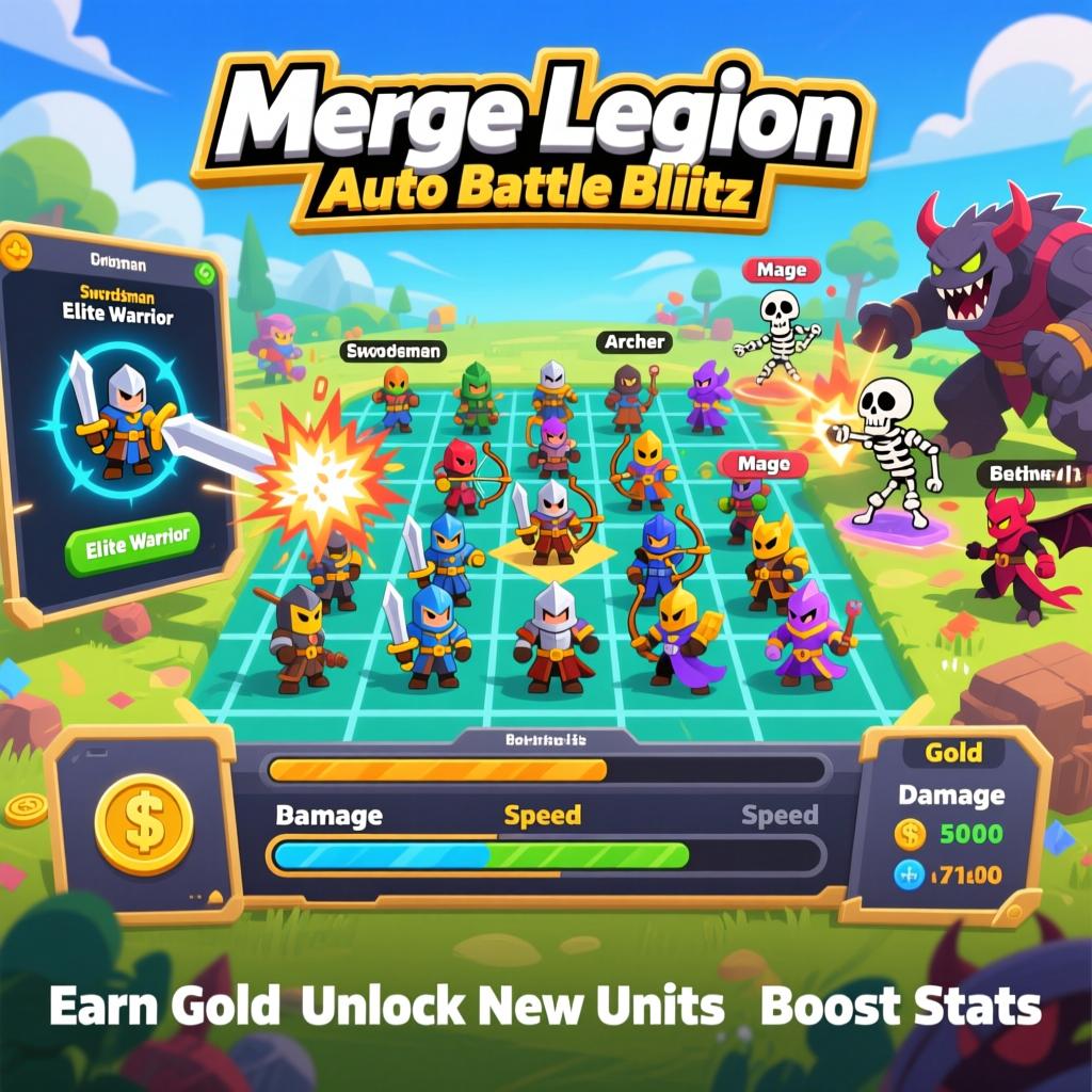 Merge Legion Auto Battle Blitz