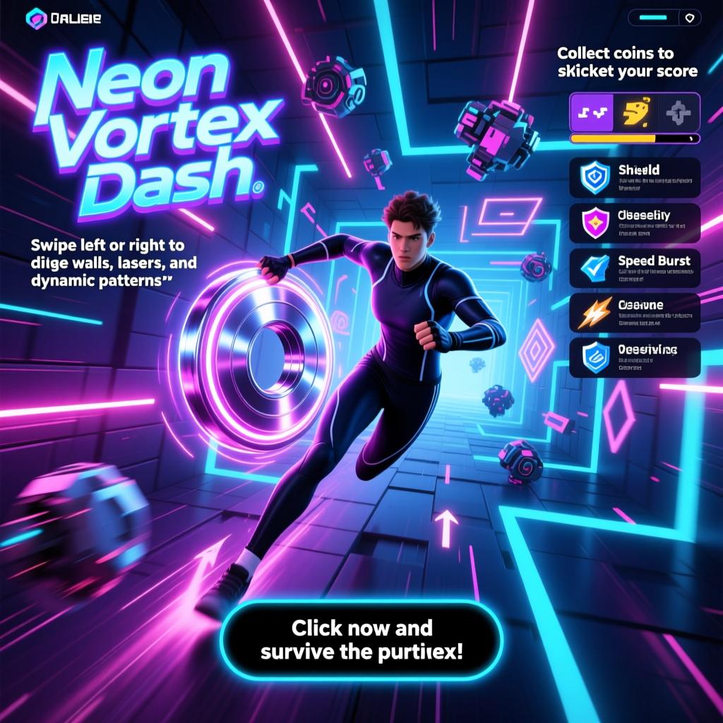 Neon Vortex Dash Neon Vortex Dash