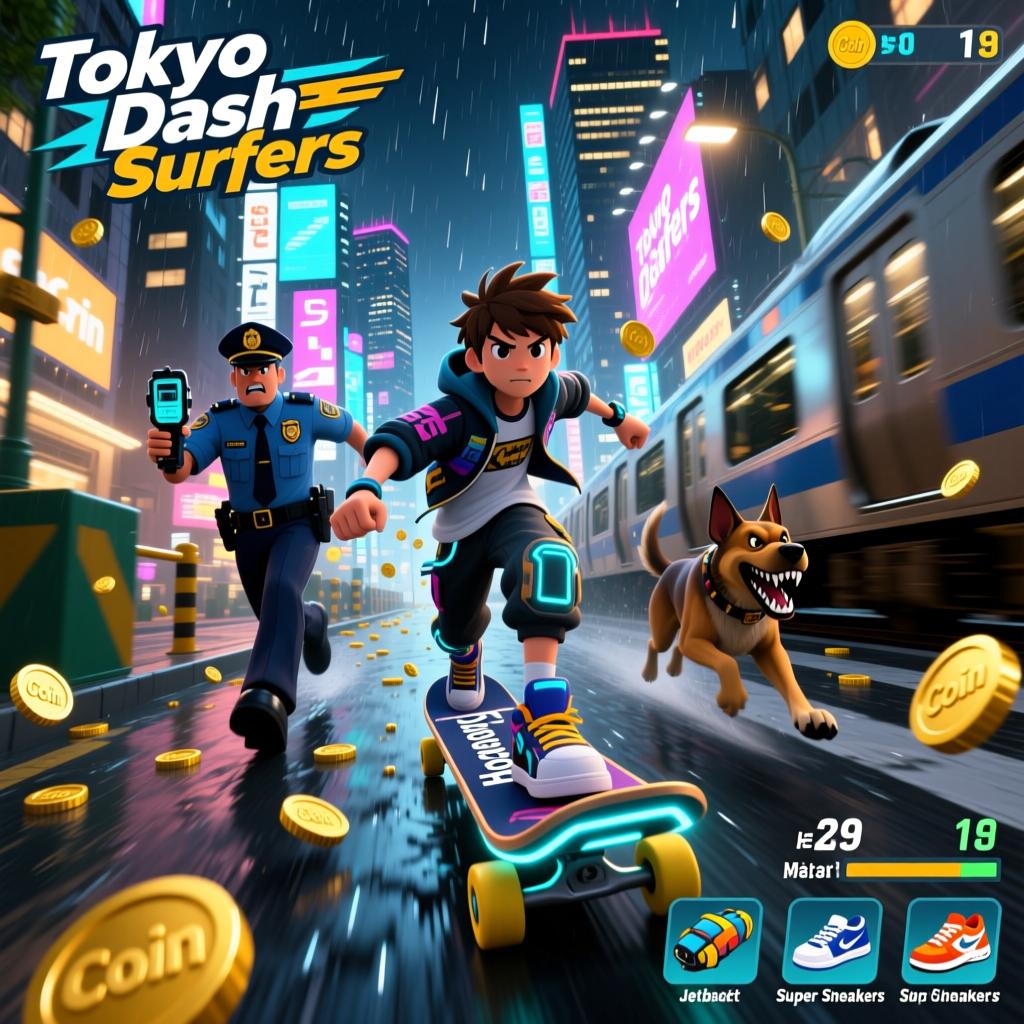 Tokyo Dash Surfers Tokyo Dash Surfers
