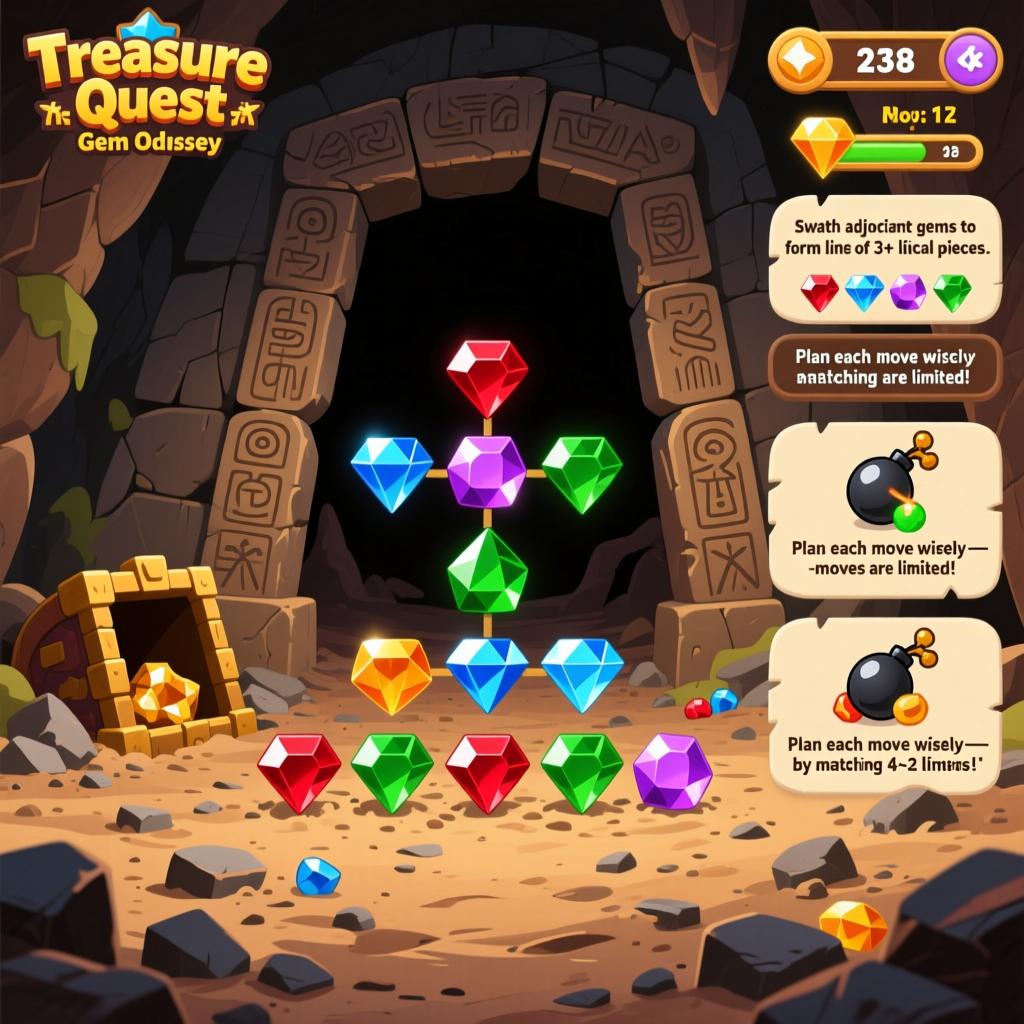 Treasure Quest Gem Odyssey