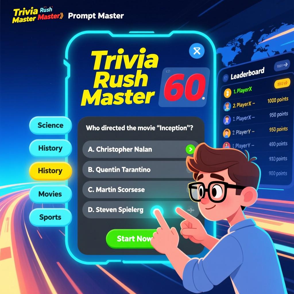 Trivia Rush Master Trivia Rush Master