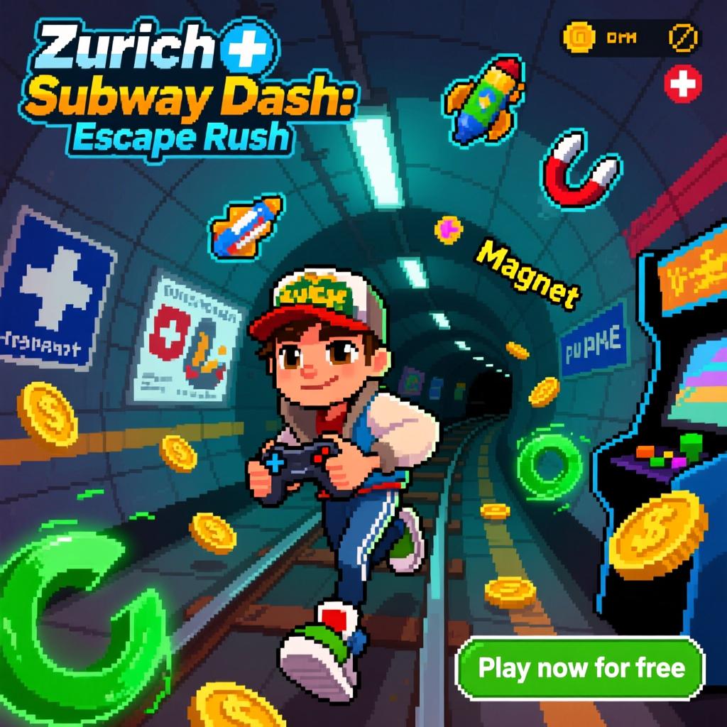 Zurich Subway Dash Escape Rush